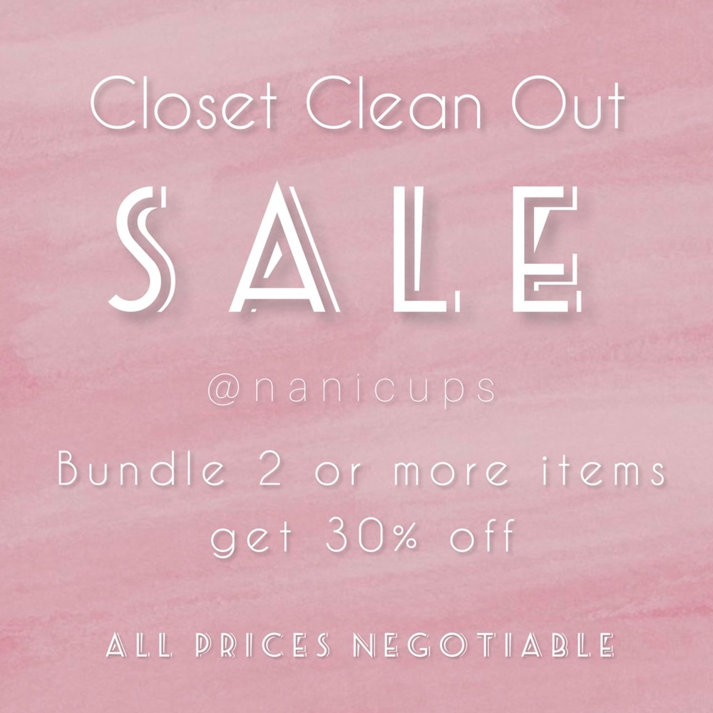 🛍✨CLOSET CLEAN OUT SALE✨🛍